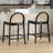 Modern Bar Stools Upholstered Counter Stools With Rattan Backrests And Wood Legs Kitchen Stools For Island-2019909504-2019909512