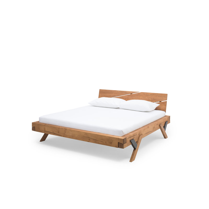 Cyril Solid Wood Bed