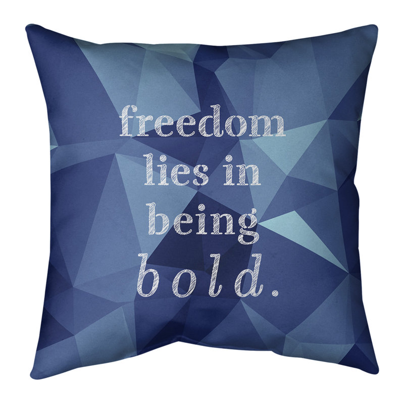 Housse de coussin en lin inspiration en faux gemme, 26 po x 26 po, Saphir