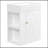 20"Small Wall-Mounting Bathroom Vanity With Side Storage Shelves-1729321552