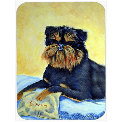 East Urban Home Brussels Griffon Tempered Glass Cutting Board
