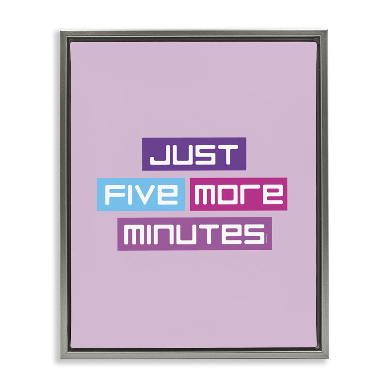 Cadre flottant pour jeu Just Five minutes, design par Yass Naffas Designs, H 31 po x l 25 po, Cadre flottant gris lustré