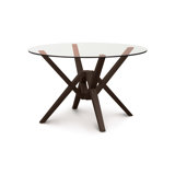 Exeter Round Glass Top Table