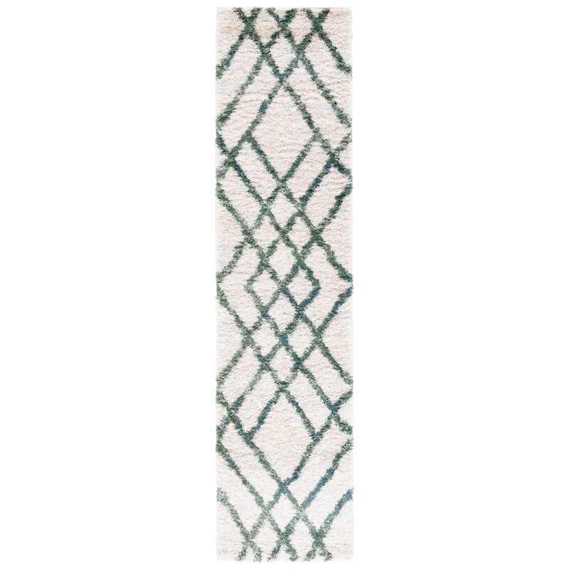 Karter Geometric Indoor Rug, Runner 2' x 10'