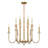 Oakhurst 12-Light Chandelier in Antique Gold-141336264-141336263