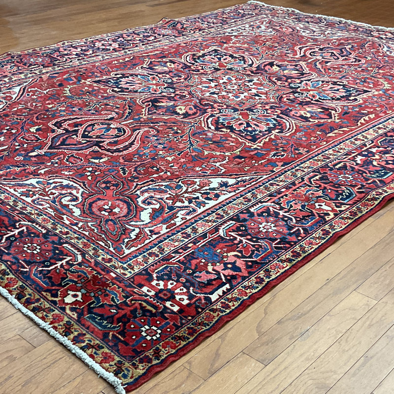 Tapis rectangulaire en laine