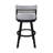 Aureliana Swivel Upholstered Counter Stool with Metal Frame-661154296-593890327-593890328