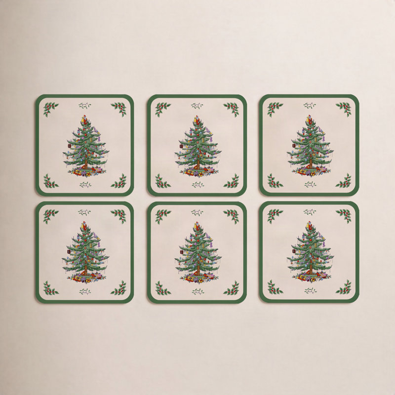 Sous-verres Pimpernel 4 po x 4 po