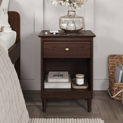 1-Drawer Nightstand - Spencer - Walnut