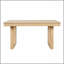 Table de salle à manger extensible 60 "à 78", table de cuisine en bois de ferme avec rallonge amovible, grande table extensible pour 4 à 8 personnes, naturel-129107256