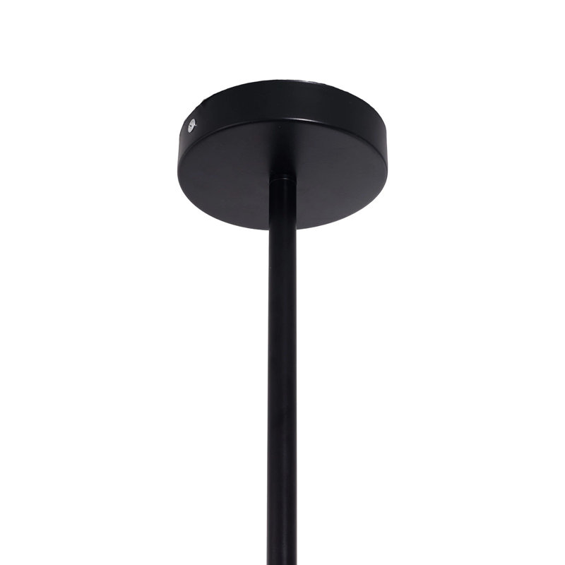 8 - Light Matte Black Pendant