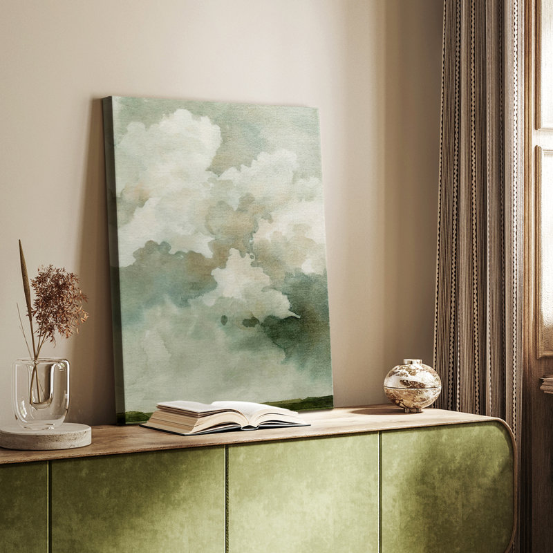 «Coming Rain I» - galerie sur mesure Cavas, H 48 po x l 32 po