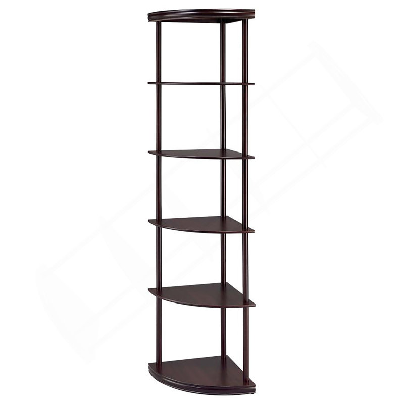 Cappuccino Corner Bookcase