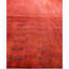 Overdyed Hand-Knotted Wool Modern-Contemporary Red Area Rug 12' 3" x 12' 9"