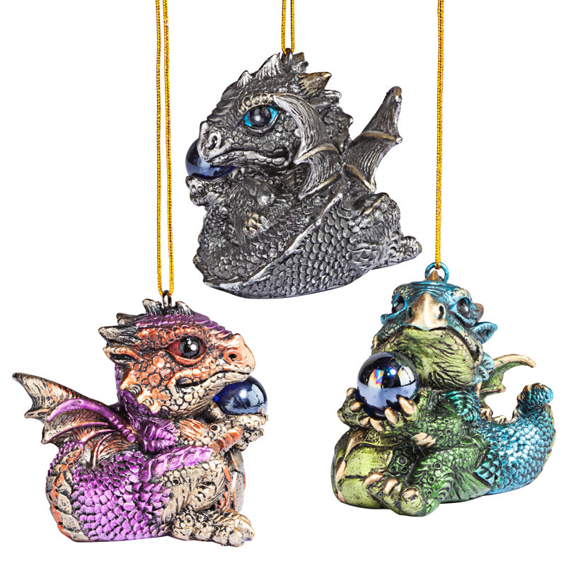 5.08cm Handmade Resin Animals Hanging Figurine Ornament