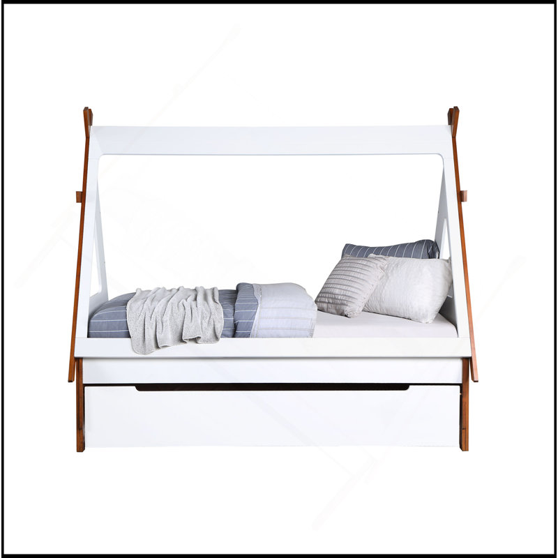 Lit simple avec lit gigogne Loreen