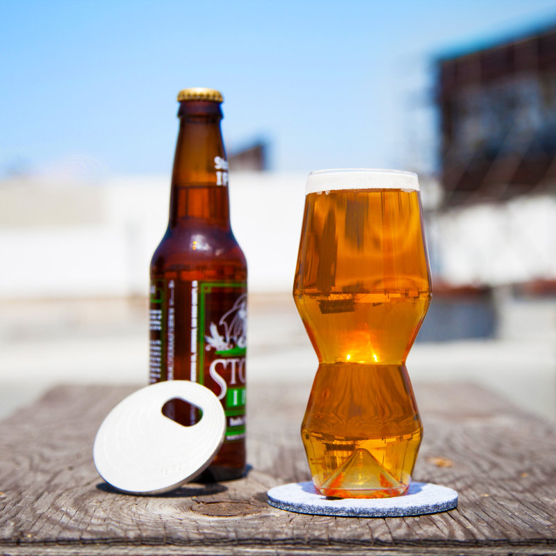 Monti Handmade Crystal Craft Beer Glass