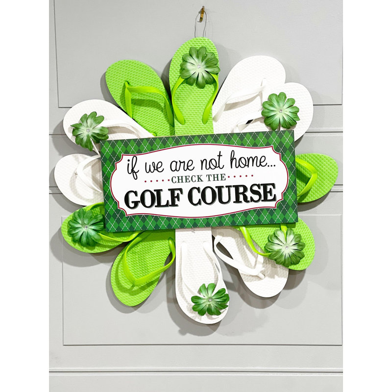 Couronne de golf pour l'été
