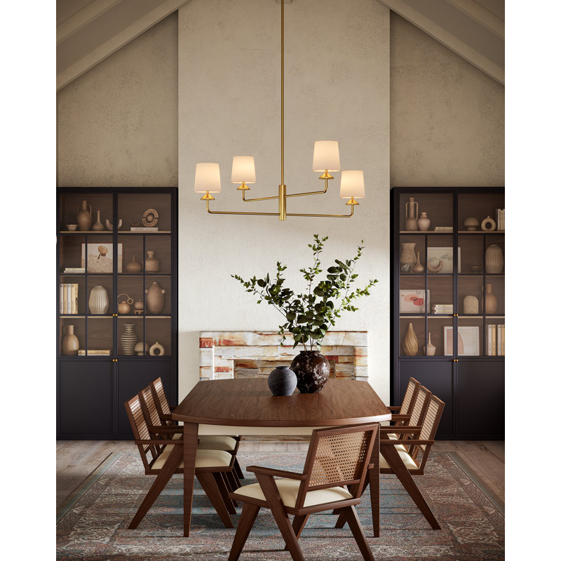 Bridgette 45-In Chandelier, Gold