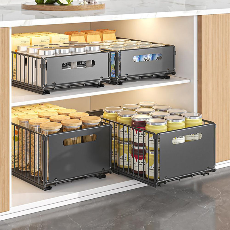 Organisateur de cuisine escamotable, H 7,48 po x l 9,64 po x P 14,76 po