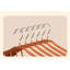 Cintre standard en plastique antidérapant Olesia pour robe / chandail / chandail-1365185956