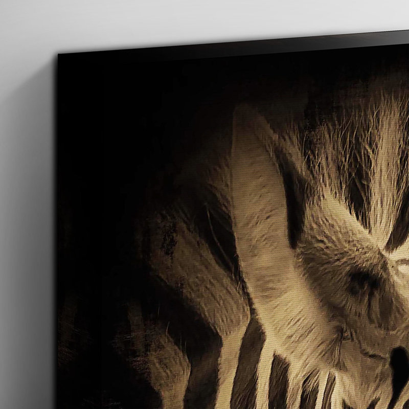 Face Photographic - Wrapped Canvas, 60cm H x 40cm W