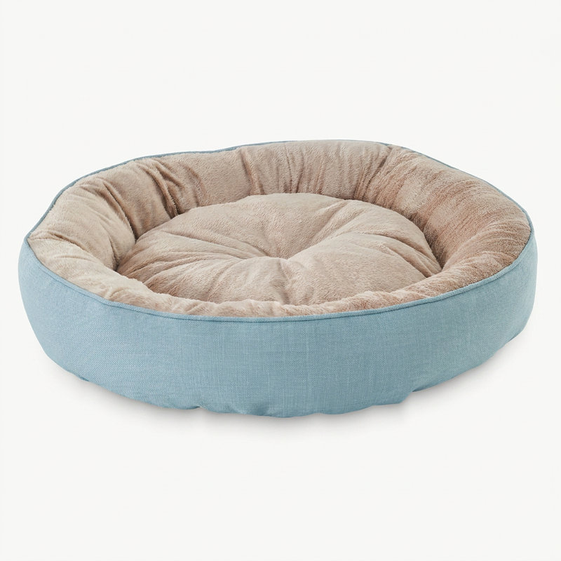 Pet Bed, 21.65" D x 21.65" W