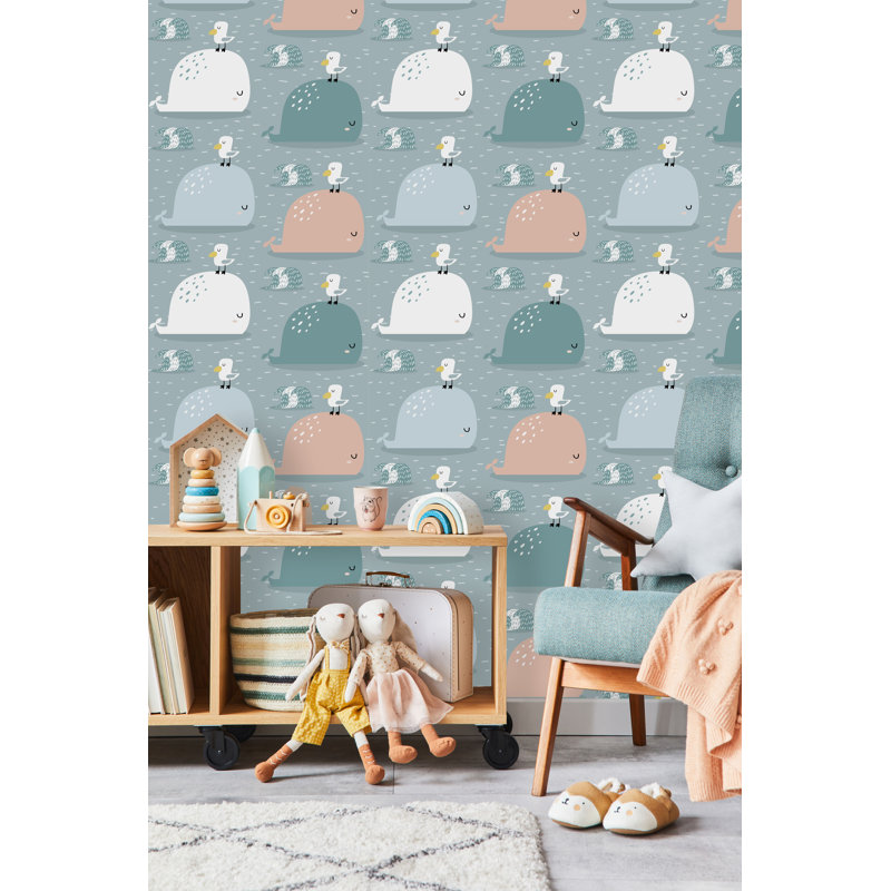 Panneau de papier peint Cade, L 18,75 po x L 25 po, Vinyle
