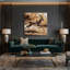Faune, art mural sur toile brun-699342771