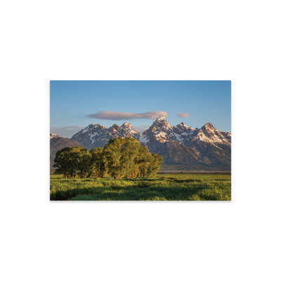 Antashia " USA, Wyoming, Grand Teton National Park, Grand Tetons In The Springtime " by Elizabeth Boehm
