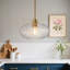Luminaire suspendu 1 lumière Mid-Century