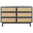 Andreq 46.93'' W 6-Drawer Double Dresser-701655528