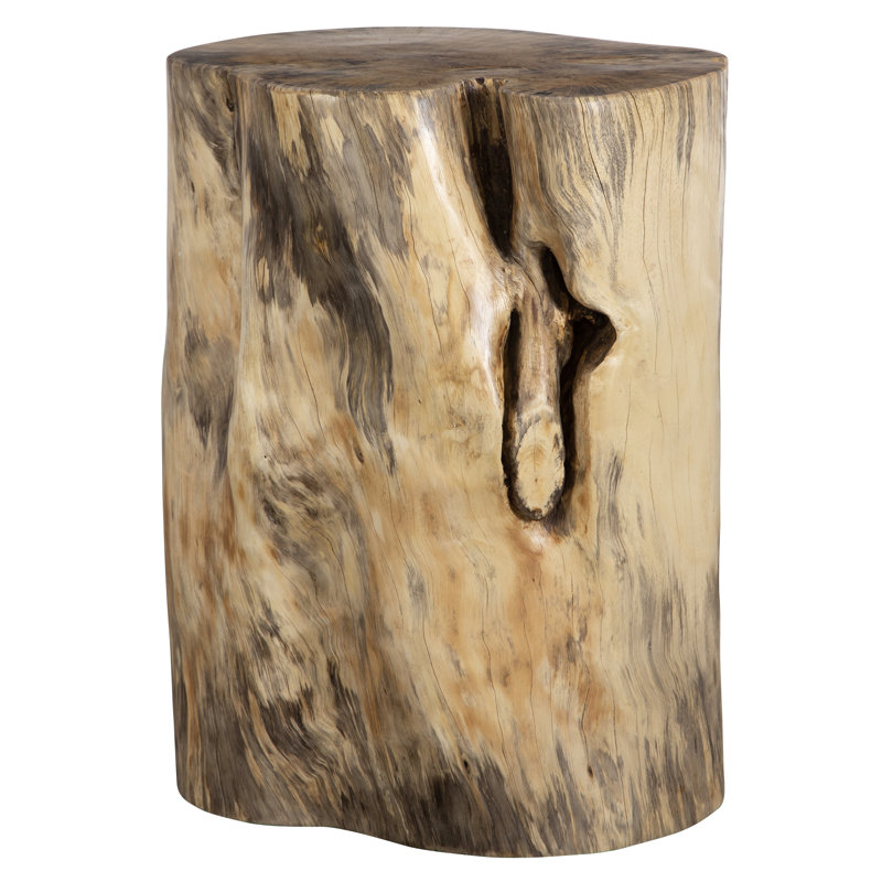 Inanna Tamarind Wood Accent Stool