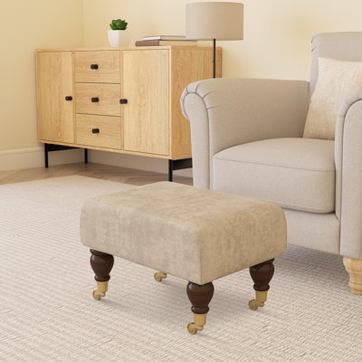 Autryville Wood Caster Leg - Plush