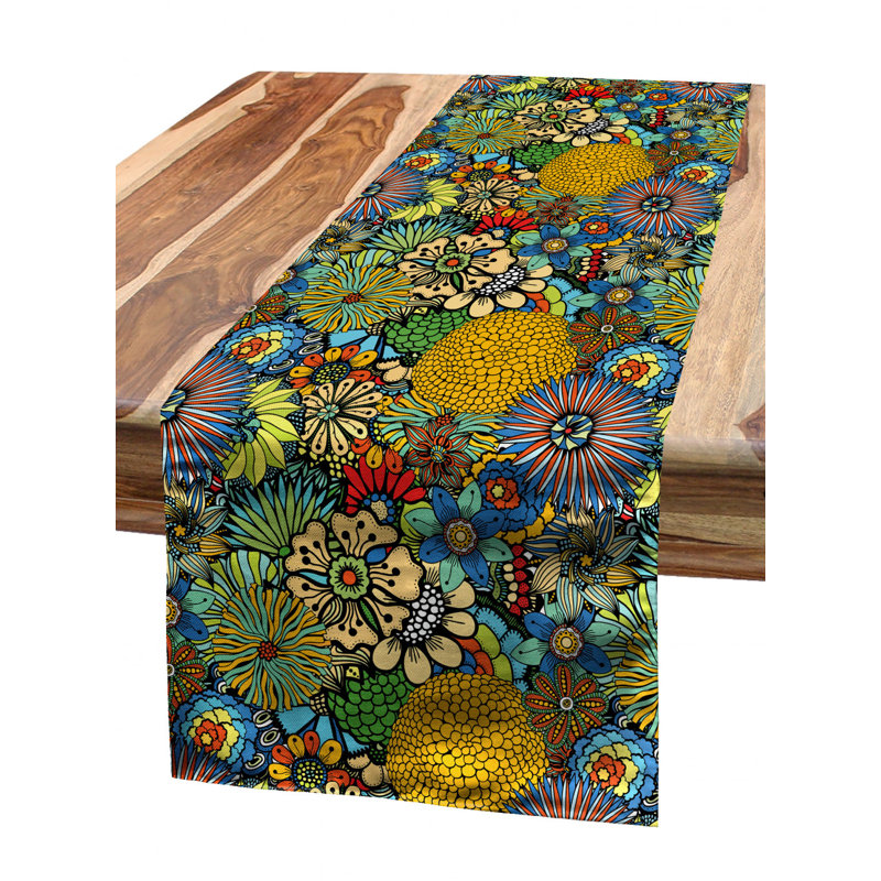 Garden Art Table Runner
