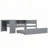 Wood Daybed with Trundle,Storage Drawers and Side Shelves-1682106822-1682106821