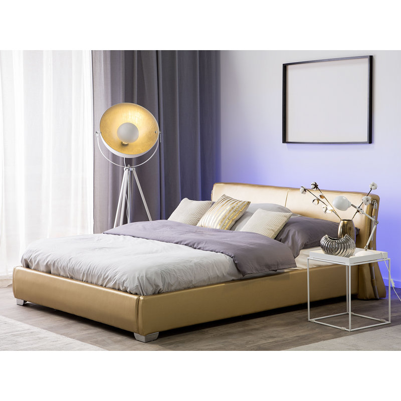 Newton Aycliffe Upholstered Bed, European Kingsize (160 x 200 cm)
