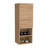 Medicine Single Door Cabinet 32" H, Two Interior Shelves, Two External Shelves-10907120-10907121