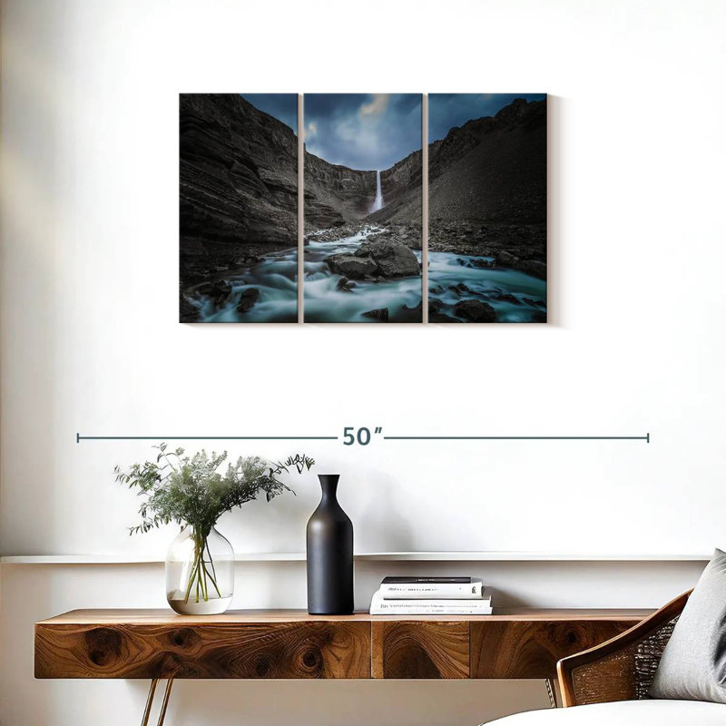 Cascade Alvord Hengifoss, H 20 po x l 33 po