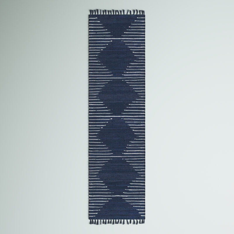 Jordee Cotton Geometric Indoor Rug, Runner 2'7" x 10'