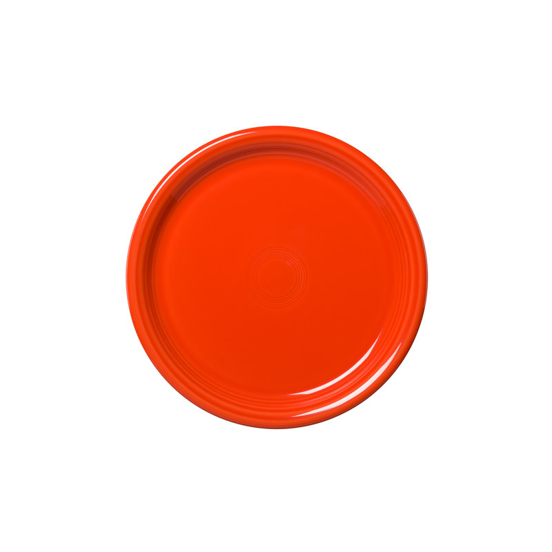 Assiette plate Fi 1/2 Bistro, Coquelicot
