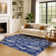 Premium Machine Washable Dockside AMF1813 Christmas Tree Leaves Rug