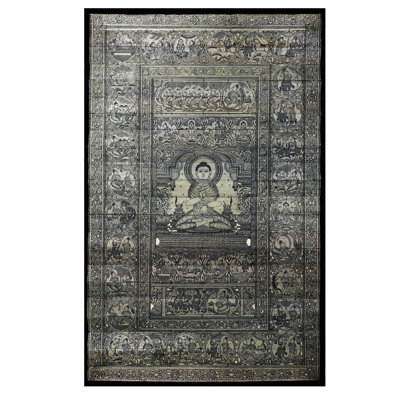 Sitting Gautam Buddha With His Life Story