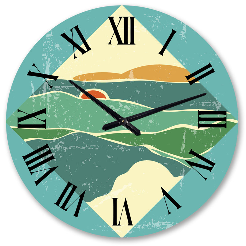 Très grande horloge murale II, Grand