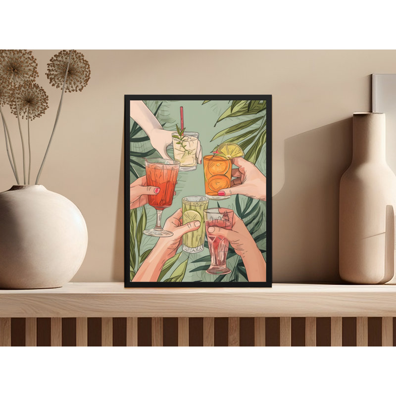 Aldiana Floater Frame Print, 8x12