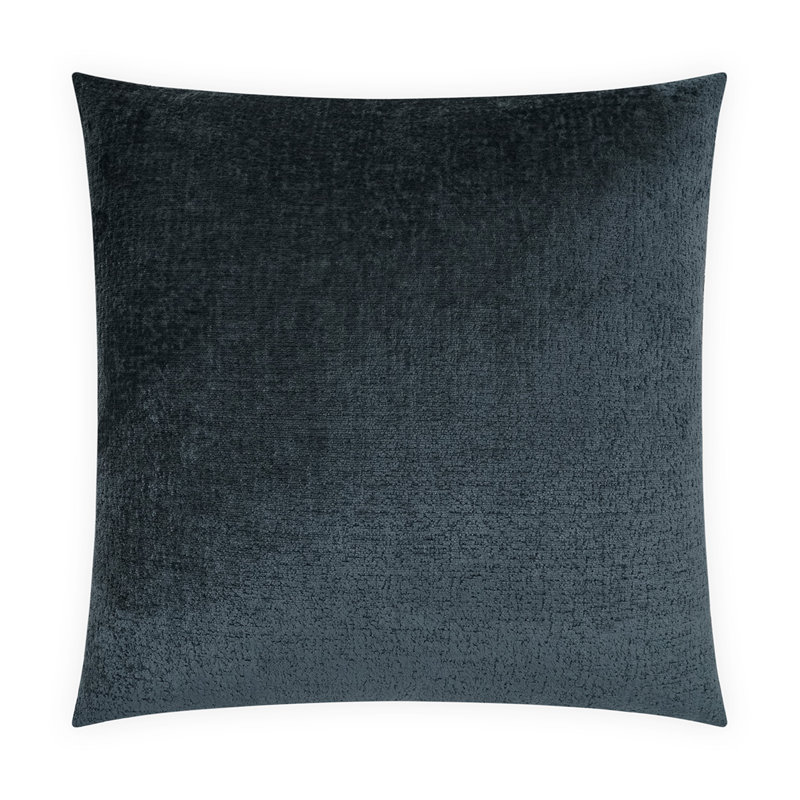 Walsh Square Pillow Cover & Insert, Navy, Square 22"