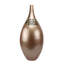 Vase de plancher en céramique brun chocolat Daphne-70690047