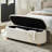 Darioush Polyester Storage Bench with Solid Wood Legs-662094797