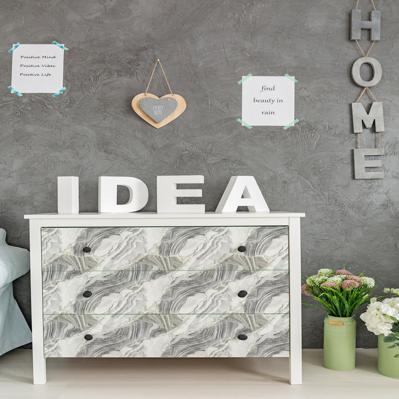 Transform Marble Vinyl Peel & Stick Wallpaper Double Roll