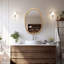 Miroir mural irrégulier décoratif